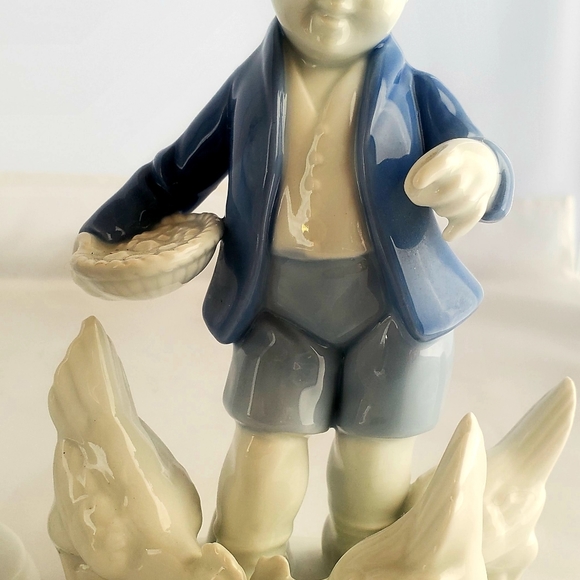 Gerold porcelain early 70s  figurines, boy and girl. Perfect condition. - Picture 7 of 14